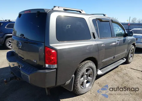 2005 Nissan Armada Se from USA, damaged, VIN 5N1AA08B15N720131